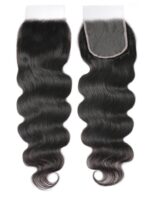 Lumivive Hair Peruvian Body Wave HD Lace Closure With 3pcs Human Hair Weave - Image 8
