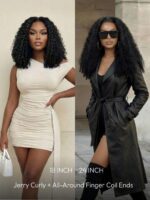 Lumivive Bye-Bye Knots 7x5 Lace Curly Glueless Wig With Finger Coil Ends - Image 7