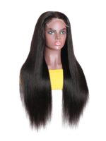Lumivive HD Lace 5x5 Closure Skin Melt Perfect Hairline Glueless Straight Wig with Bleached Knots - Image 6
