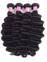 Lumivive Hair Icenu Series 4pcs Loose Deep Wave Virgin Human Hair Weft - Image 3