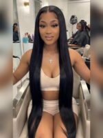 Lumivive Straight Malaysian Remy Human Hair Bundles 3Pcs Deal - Image 2