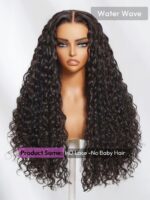 Lumivive 13x4 Pre Everything™ Pre-Cut Lace Front Water Wave Drawstring Wig With Baby Hair - Image 5
