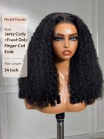 Lumivive Bye-Bye Knots 7x5 Lace Curly Glueless Wig With Finger Coil Ends - Image 7