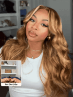 Lumivive Bye-Bye Knots™ Honey Blonde Glueless Lace Human Hair Wig With Drawstring - Image 4