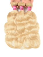 Lumivive 3Pcs 613 Blonde Human Hair Weft Body Wave Bundles - Image 3