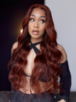 Lumivive Mahogany Reddish Brown Body Wave 3Pcs 100% Remy Human Hair Bundles