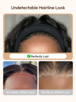 Lumivive Water Wave Headband Human Hair Glueless Wig With Invisi Drawstring - Image 7