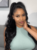 Lumivive InvisiBlend™ V Part Body Wave Human Hair Glueless Wig - Image 2