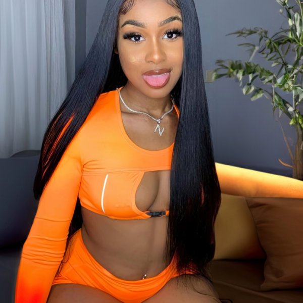 Lumivive Hair 5X5 HD Lace Closure With 4 Bundles Straight Hair 100% Transparent Lace Closure Invisible Knots