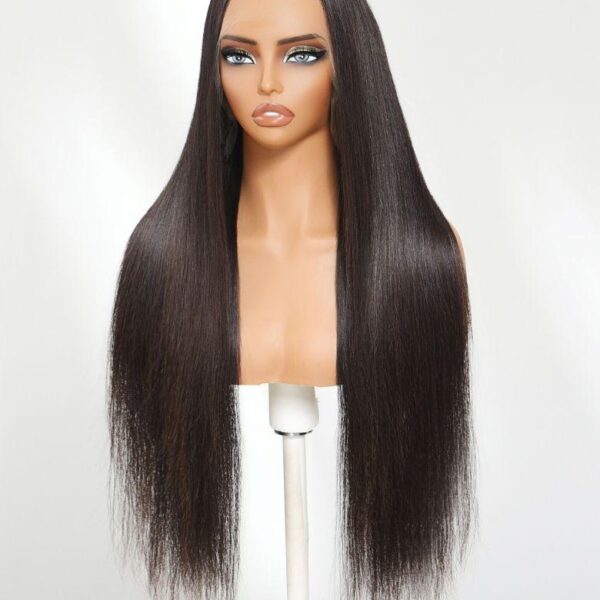 Lumivive 13x4 HD Lace Frontal Raw Human Hair Straight 200% Density Wig