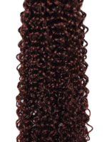 Lumivive Reddish Brown Jerry Curly 1Pc Human Hair Bundle - Image 4