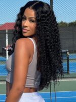 Lumivive 13x4 Pre Everything™ Pre-Cut Lace Front Water Wave Drawstring Wig With Baby Hair - Image 2