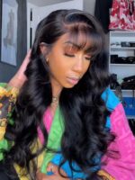 Lumivive 13x4 Pre-Everything™ Side-Part Fluffy Loose Wave Wig With Wispy Air Bangs