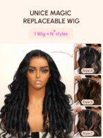 Lumivive Natural Black Body Wave Replaceable Lace Closure - Image 3