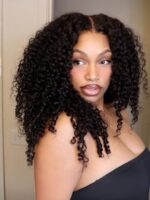 Lumivive Bye-Bye Knots 7x5 Lace Curly Glueless Wig With Finger Coil Ends