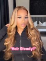 Lumivive Bye-Bye Knots™ Honey Blonde Glueless Lace Human Hair Wig With Drawstring