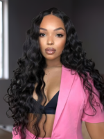 Lumivive 5x5 Clear HD Lace Closure With Body Wave 3Pcs Bundles - Image 3