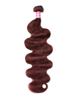 Lumivive Reddish Brown Body Wave 1Pc 100% Remy Human Hair Bundle - Image 2