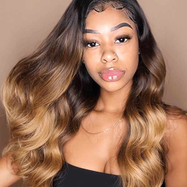 Lumivive Body Wave Closure Piece Virgin Hair 1 Bundle Ombre Human Hair Wave