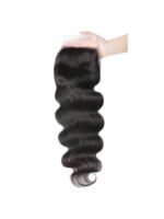 Lumivive Hair Peruvian Body Wave HD Lace Closure With 3pcs Human Hair Weave - Image 5