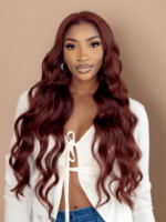 Lumivive Reddish Brown Body Wave 1Pc 100% Remy Human Hair Bundle