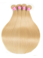4PCS Lumivive 613 Blonde Hair Weave Bundles Straight Virgin Human Hair - Image 7