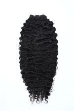 Lumivive 3 Pcs/Pack Messy Curly Human Hair Bundle Indian Deep Curly Texture