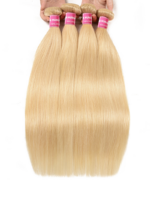 4PCS Lumivive 613 Blonde Hair Weave Bundles Straight Virgin Human Hair - Image 6