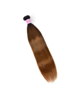 Lumivive 1 Pack #30 Brown Pre-Dyed Straight Human Hair Weave - Image 4