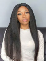 Lumivive 4 Packs Kinky Straight Brazilian Human Hair Bundles - Image 4