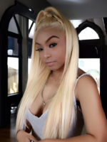 Lumivive Hair 613 Blonde 4PCS Straight Hair Bundles With 13x4 Inches Lace Frontal - Image 3