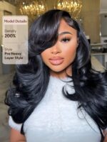 LumiviveBye-Bye Slip™ Wig Feathered Layer Side Part Wig With Side Bangs - Image 3