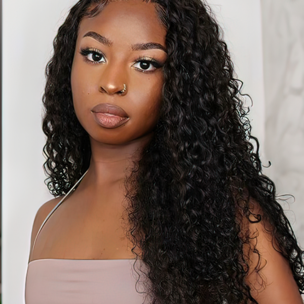 Lumivive 4 Bundles Water Wave Indian Human Hair Weaves