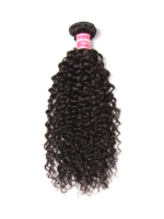 Lumivive Hair Bundle 1 Piece Black Jerry Curly Hair - Image 4