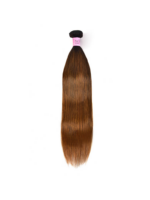 Lumivive 1 Pack #30 Brown Pre-Dyed Straight Human Hair Weave - Image 2