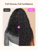 Lumivive Water Wave Flip Over Beginner Half Wig With Glueless Drawstring - Image 4