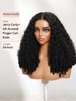 Lumivive Bye-Bye Knots 7x5 Lace Curly Glueless Wig With Finger Coil Ends - Image 8