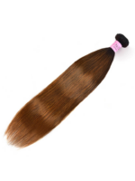 Lumivive 1 Pack #30 Brown Pre-Dyed Straight Human Hair Weave - Image 3