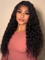 Lumivive 4 Bundles Water Wave Indian Human Hair Weaves