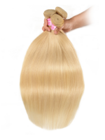 Lumivive Hair 613 Blonde Virgin Human Hair Extension Bundles 10-24 Inch 3PCS Straight Hair - Image 4