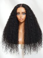 Lumivive Bye-Bye Knots™ 7x5 Lace Multi Textured Water Kinky Curly Wig with Invisi Drawstring