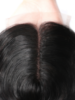 Lumivive Body Wave Upgrade Lace Closure Middle Part Closure Bleached Knots 4x0.75 T Part Closure Natural Color - Image 7