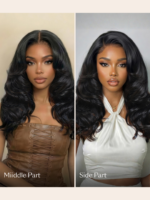 Lumivive Bye-Bye Knots™ 7x5 Lace Body Curls Wig with Feathered Layers & Invisi Drawstring 180% Density - Image 4