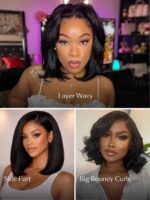 Lumivive Bye Bye Knots™ Yaki Bob Wear Go Glueless Lace Human Hair Wig - Image 5