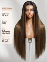 Lumivive Bye-Bye Slip™ Yaki Straight Human Hair Glueless Wig with Drawstring - Image 6