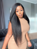 Lumivive 4 Packs Kinky Straight Brazilian Human Hair Bundles - Image 5