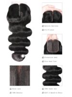 Lumivive Brazilian Body Wave With Closure Virgin Hair 3 Bundles - Image 8