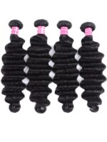 Lumivive Hair Icenu Series 4pcs Loose Deep Wave Virgin Human Hair Weft - Image 2