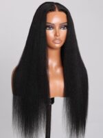 Lumivive 5x5 Thin HD BlendAway Lace Closure Glueless Yaki Wig - Image 10