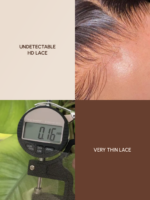 Lumivive HD Lace 5x5 Closure Skin Melt Perfect Hairline Glueless Straight Wig with Bleached Knots - Image 10